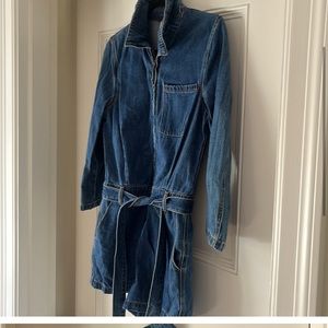 NWOT. Free people Denim Romper